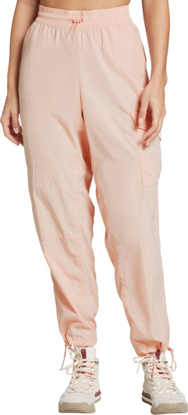 Petite Dusty Pink Pocket Detail Cargo Pants