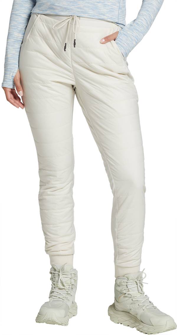 Flat White Quilted Pants