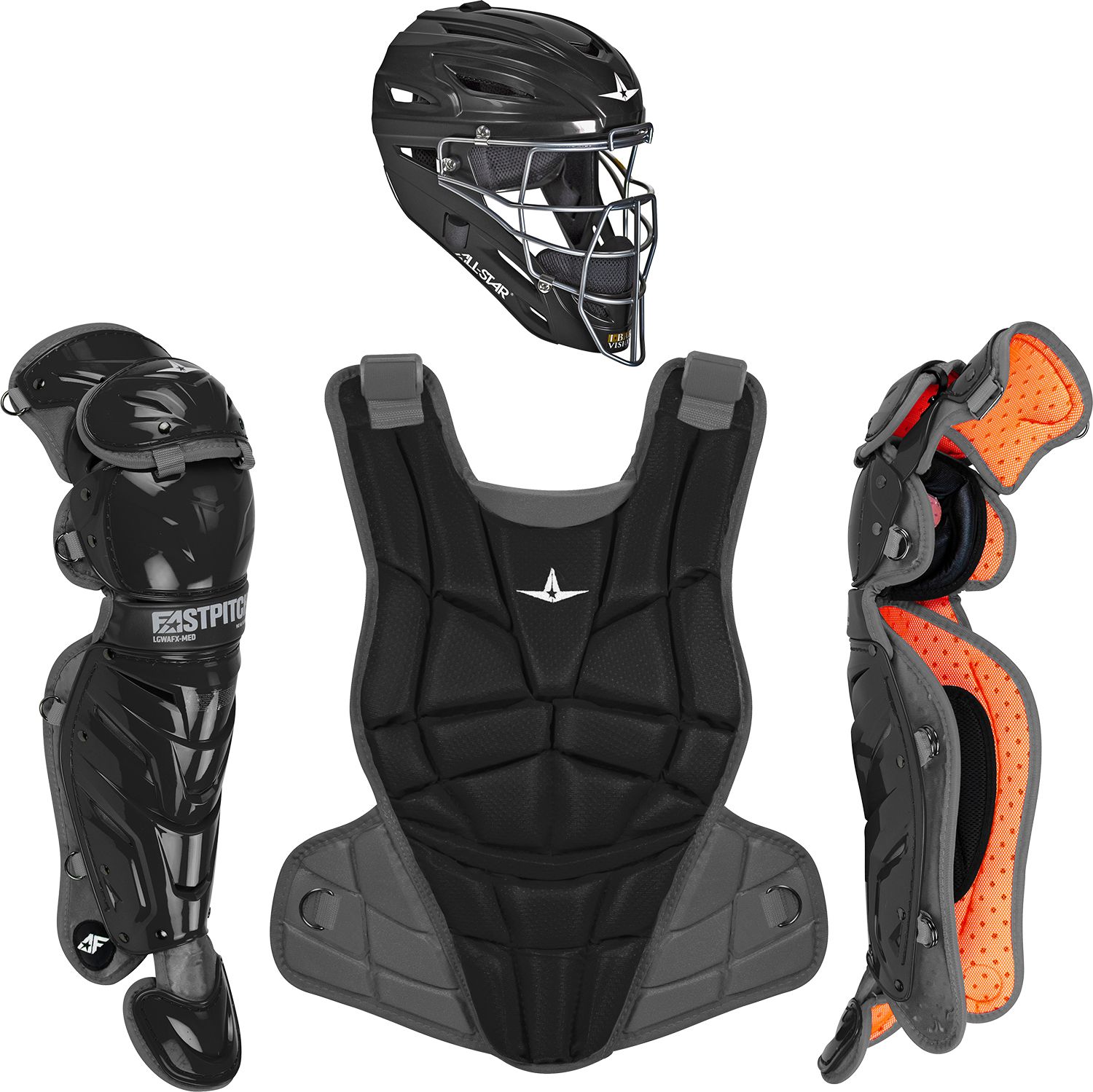 All-Star Girls' AFx Fastpitch Catcher's Set