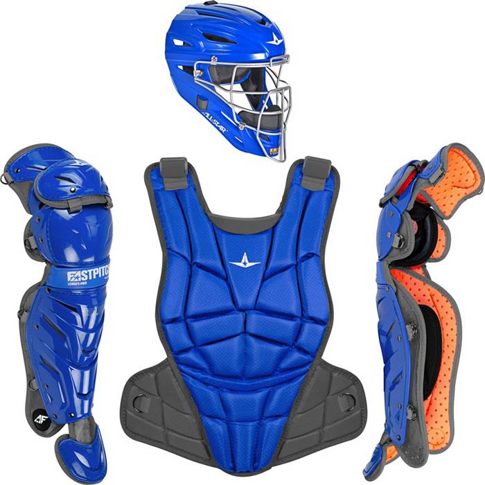 All Star Adult Classic Pro Catcher's Set Scarlet