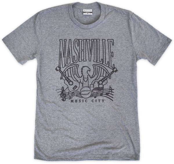 Where I'm From Nashville Music Eagle Grey T-Shirt product image