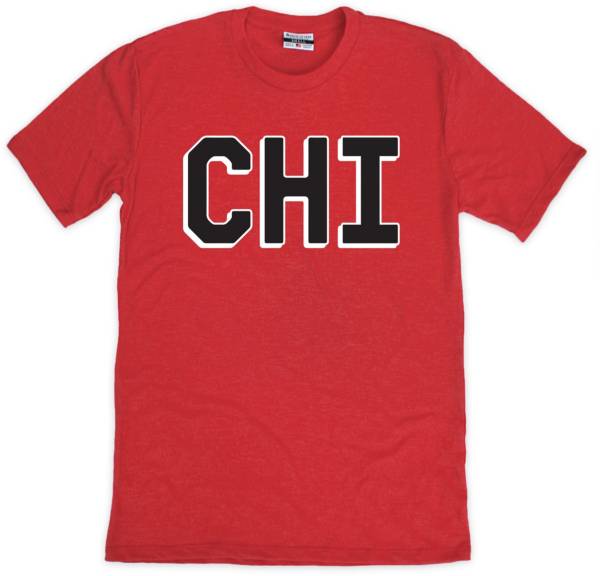 Where I'm From CHI City Code Red T-Shirt product image
