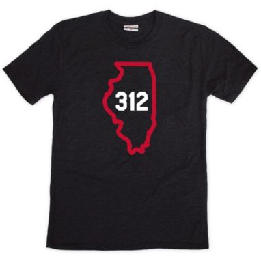 sorry, Where I'm From Adult Chicago State Outline Black T-Shirt is currently out of stock