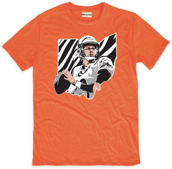 Where I'm From Cincinnati Joe Burrow State Orange T-Shirt product image