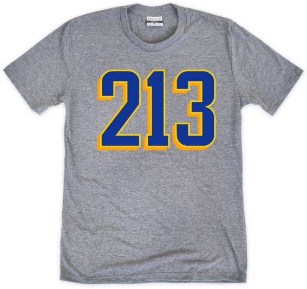 Where I'm From LA 213 Grey T-Shirt product image