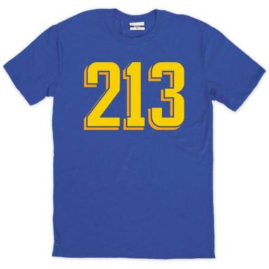 sorry, Where I'm From LA 213 Royal T-Shirt is currently out of stock