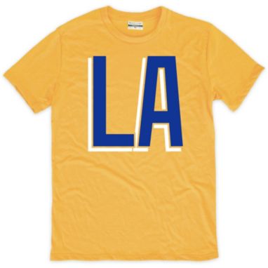 sorry, Where I'm From LA City Code Yellow T-Shirt is currently out of stock