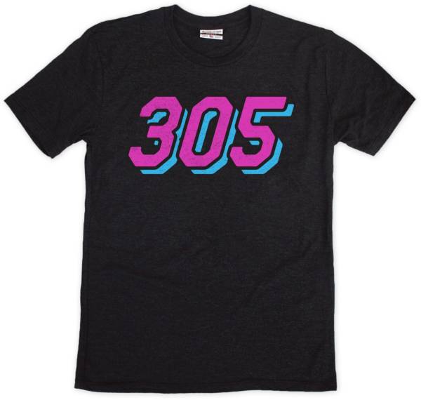 Where I'm From MIA 305 Black T-Shirt product image