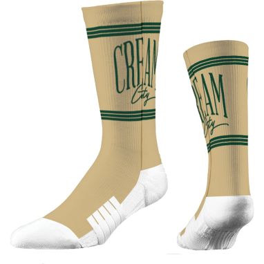 sorry, Where I'm From MKE Cream City Gold Socks is currently out of stock