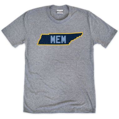 sorry, Where I'm From MEM State Outline The Valley Grey T-Shirt is currently out of stock