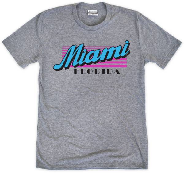 Where I'm From MIA Script Grey T-Shirt product image