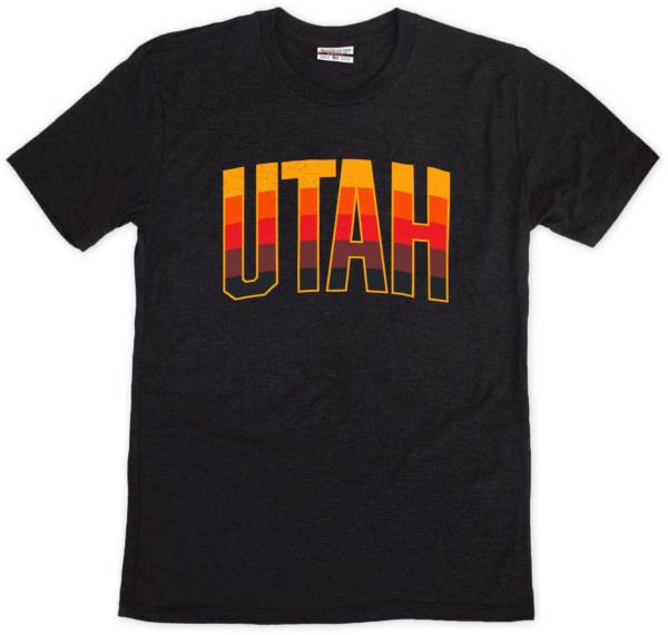 Where I'm From Utah State Arch Black T-Shirt product image