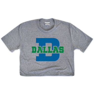 sorry, Where I'm From Women's DAL Big D Grey Cropped T-Shirt is currently out of stock