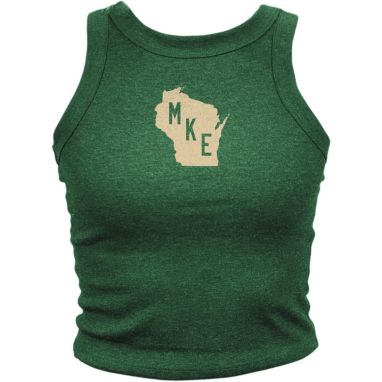 sorry, Where I'm From Women's MKE State Green Tank Top is currently out of stock