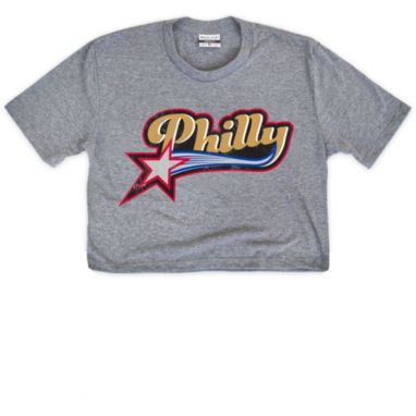 sorry, Where I'm From Women's PHI Answer Script Grey Crop Top T-Shirt is currently out of stock