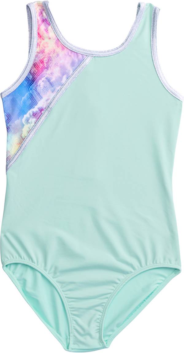 Rainbeau Moves Head In The Clouds Print Tank Leotard product image