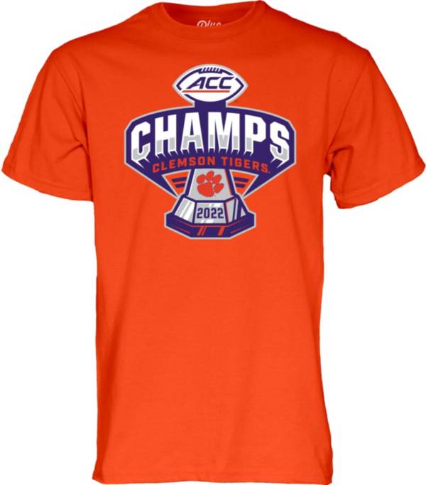 Blue 84 2022 ACC Football Champions Clemson Tigers Locker Room T-Shirt product image