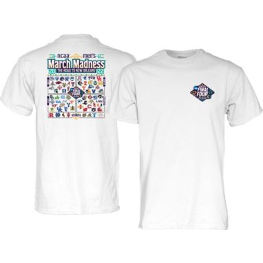 sorry, Blue 84 NCAA 2022 Men's Basketball March Madness Final Four Pregame Show White T-Shirt is currently out of stock