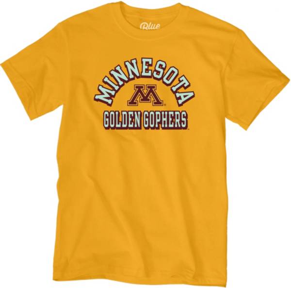 Women's Blue 84 Cream Minnesota Golden Gophers Striped French