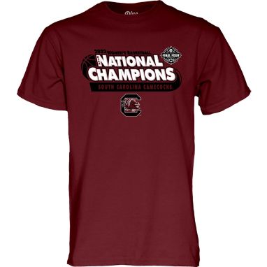 sorry, Blue 84 South Carolina Gamecocks 2022 Women's Basketball National Champions T-Shirt is currently out of stock