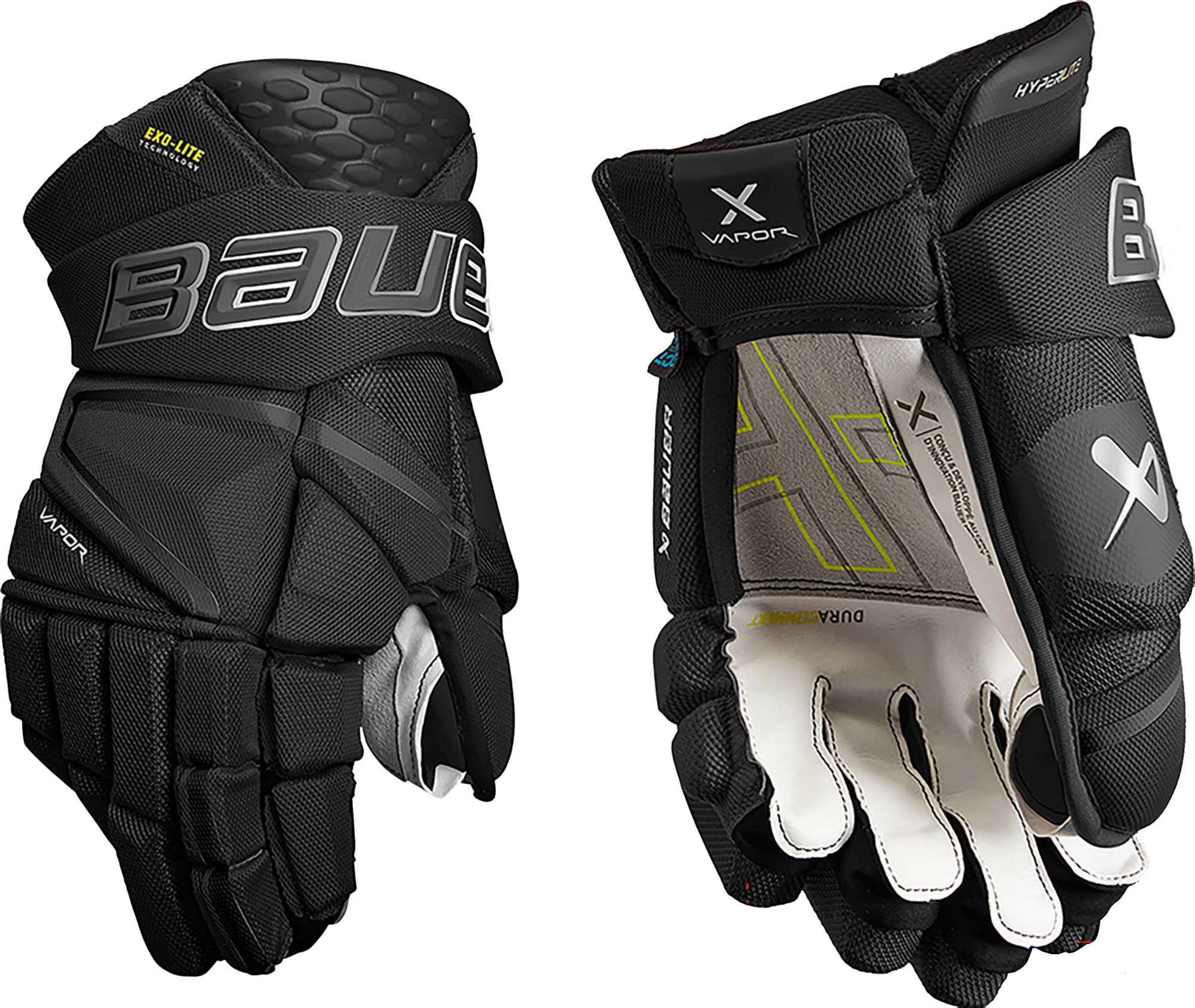 特価 Bauer HYPERLITE Glove BlackGold 禍々しい 14in