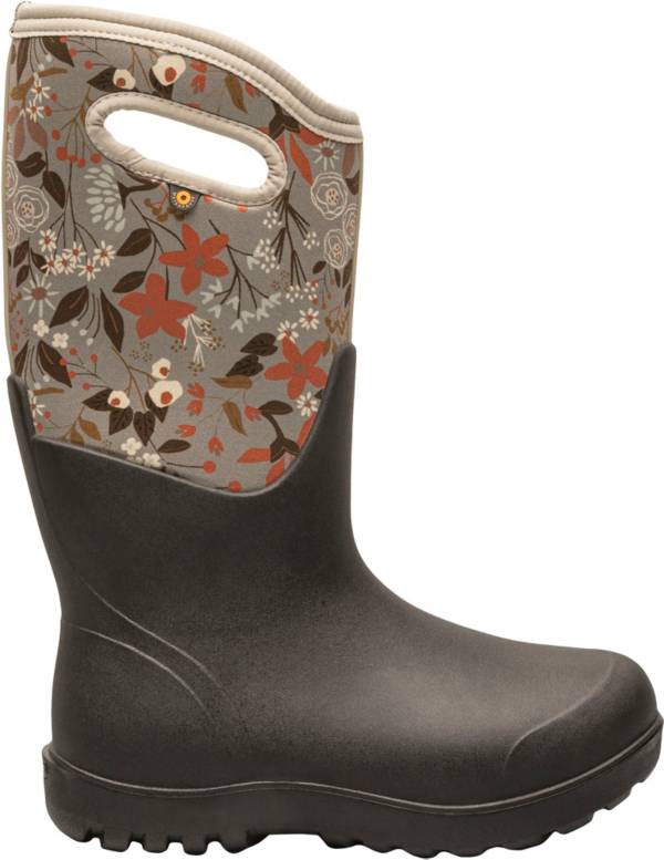 Bogs floral outlet boots