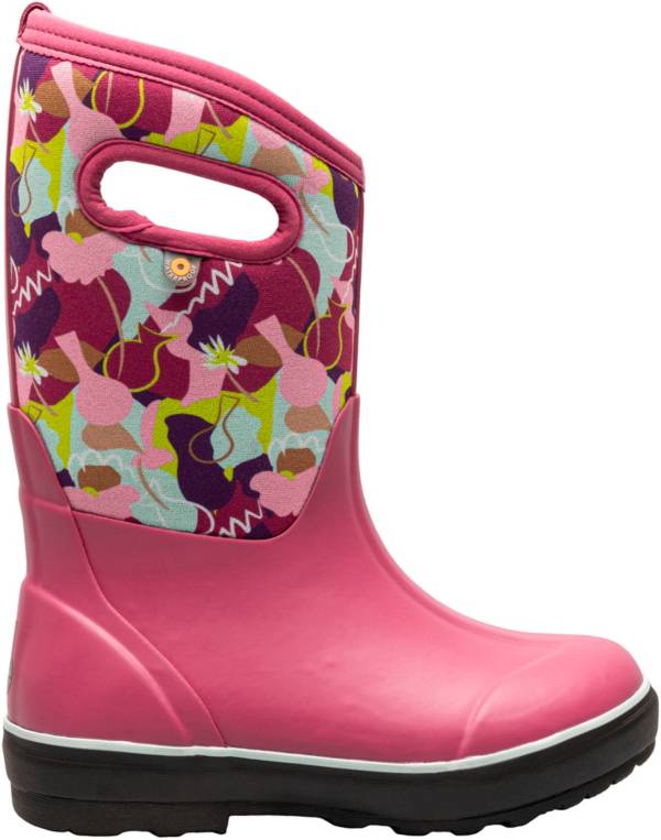 Bogs Kids' Classic II Joyful Waterproof Insulated Rain Boots product image