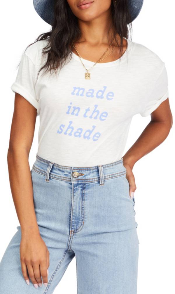 Billabong Women's Made In The Shade Short Sleeve Boyfriend T-Shirt product image