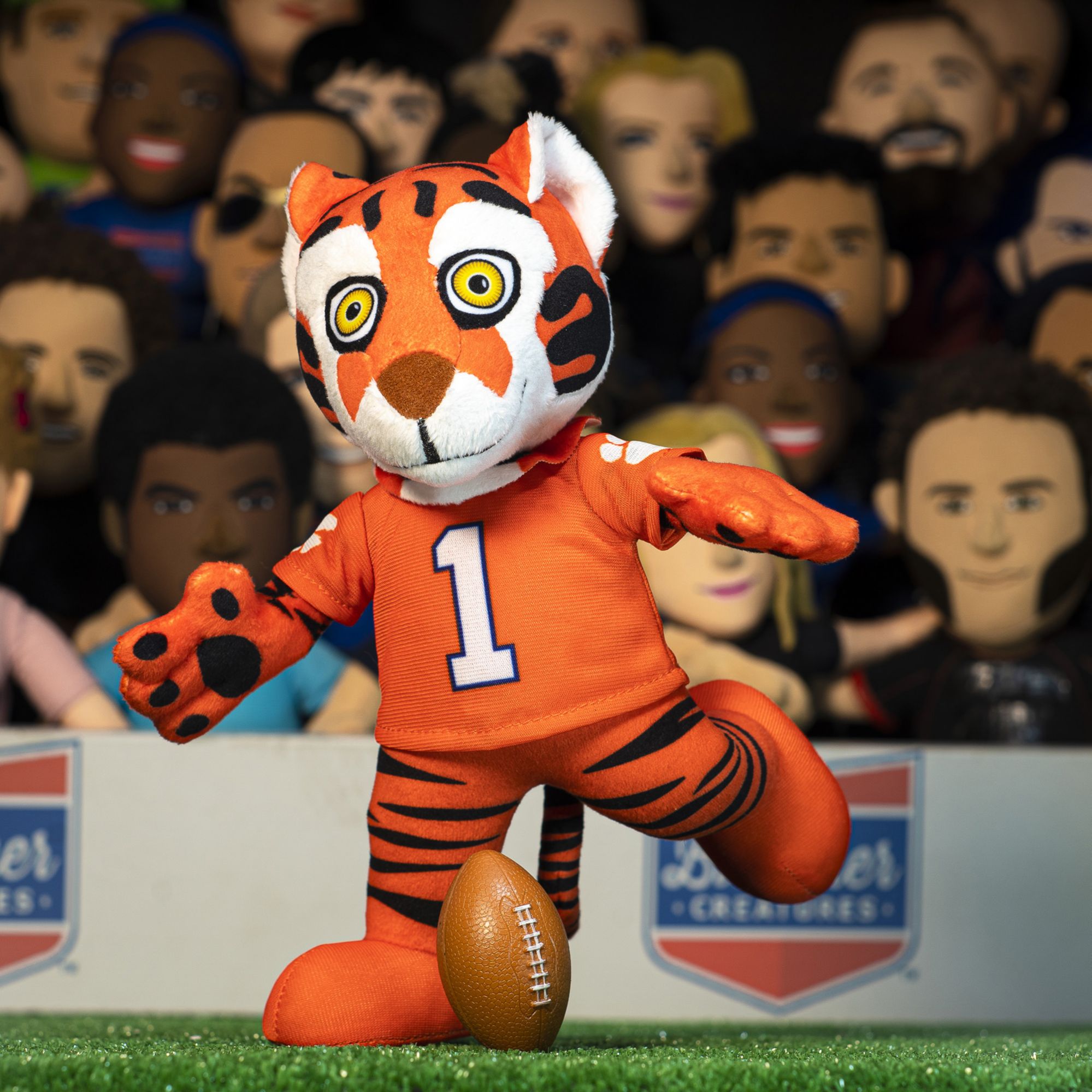 Bleacher Creature Clemson Tigers 10” Plush Mascot Figure product image