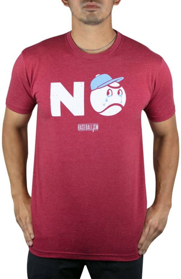 Baseballism Men's No Crying T-Shirt product image