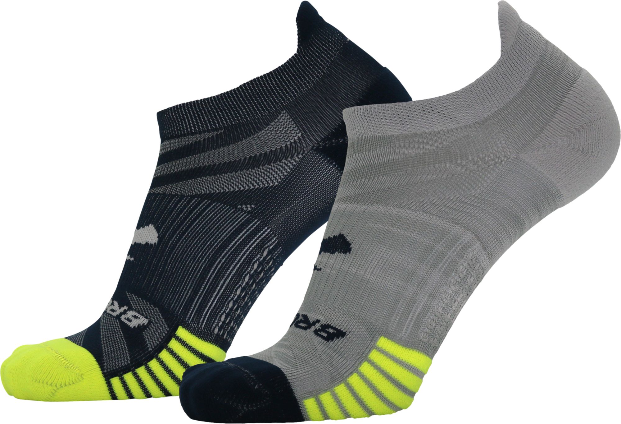 Brooks Unisex Ghost Lite Running Socks - 2 Pack