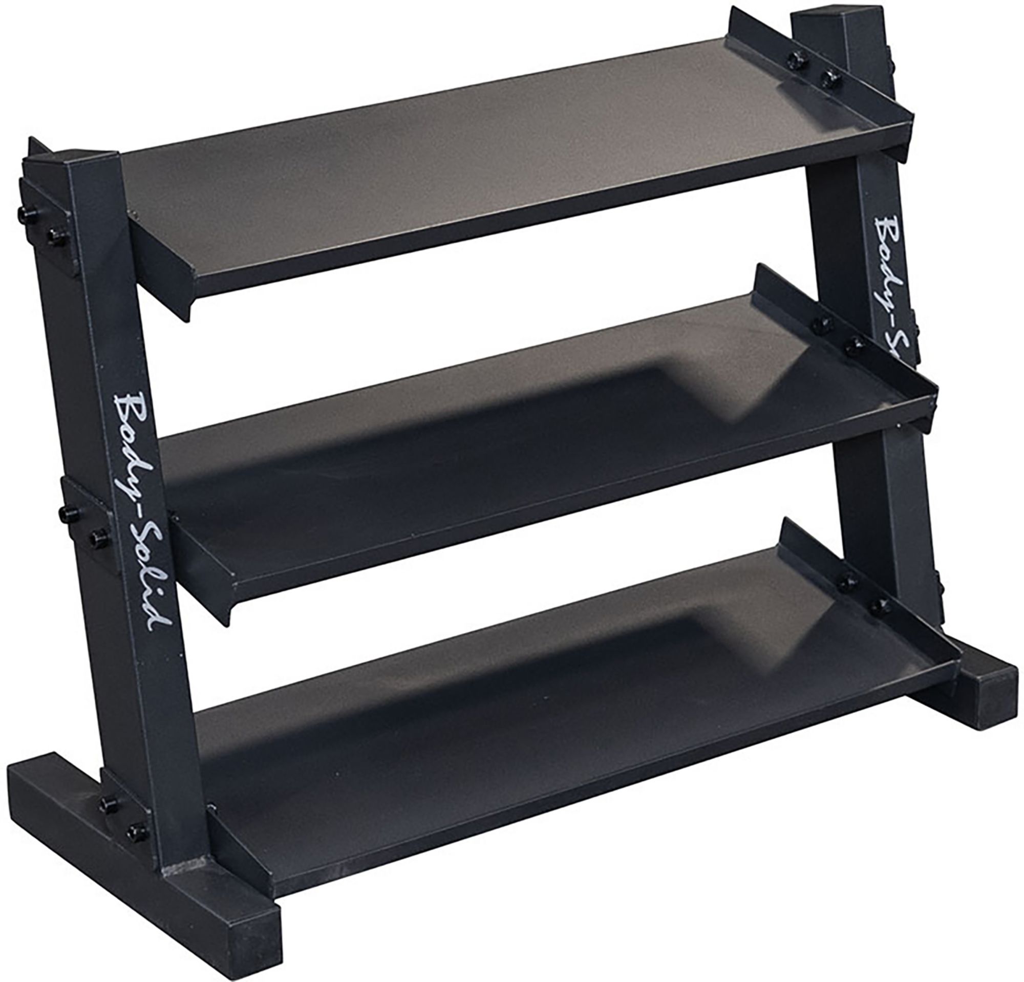 Body-Solid 3-Tier Vinyl/Neoprene Dumbbell Rack product image