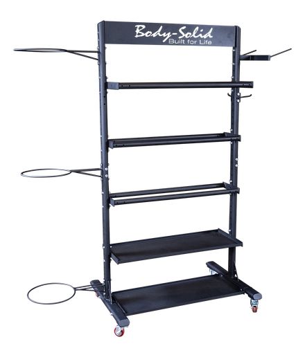 Body Solid Multi Accessory Storage Tower