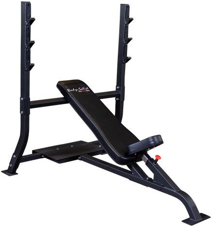 Body-Solid Pro Clubline Incline Olympic Bench product image