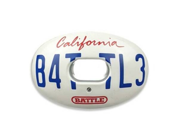 Battle Sports California Plate Oxygen Football Lip Guard product image