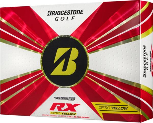 Bridgestone 2022 Tour B RX Yellow Golf Balls product image