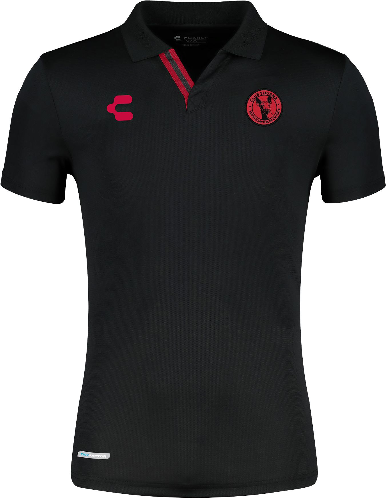 Charly Club Tijuana Xolos 2023 Black Polo product image