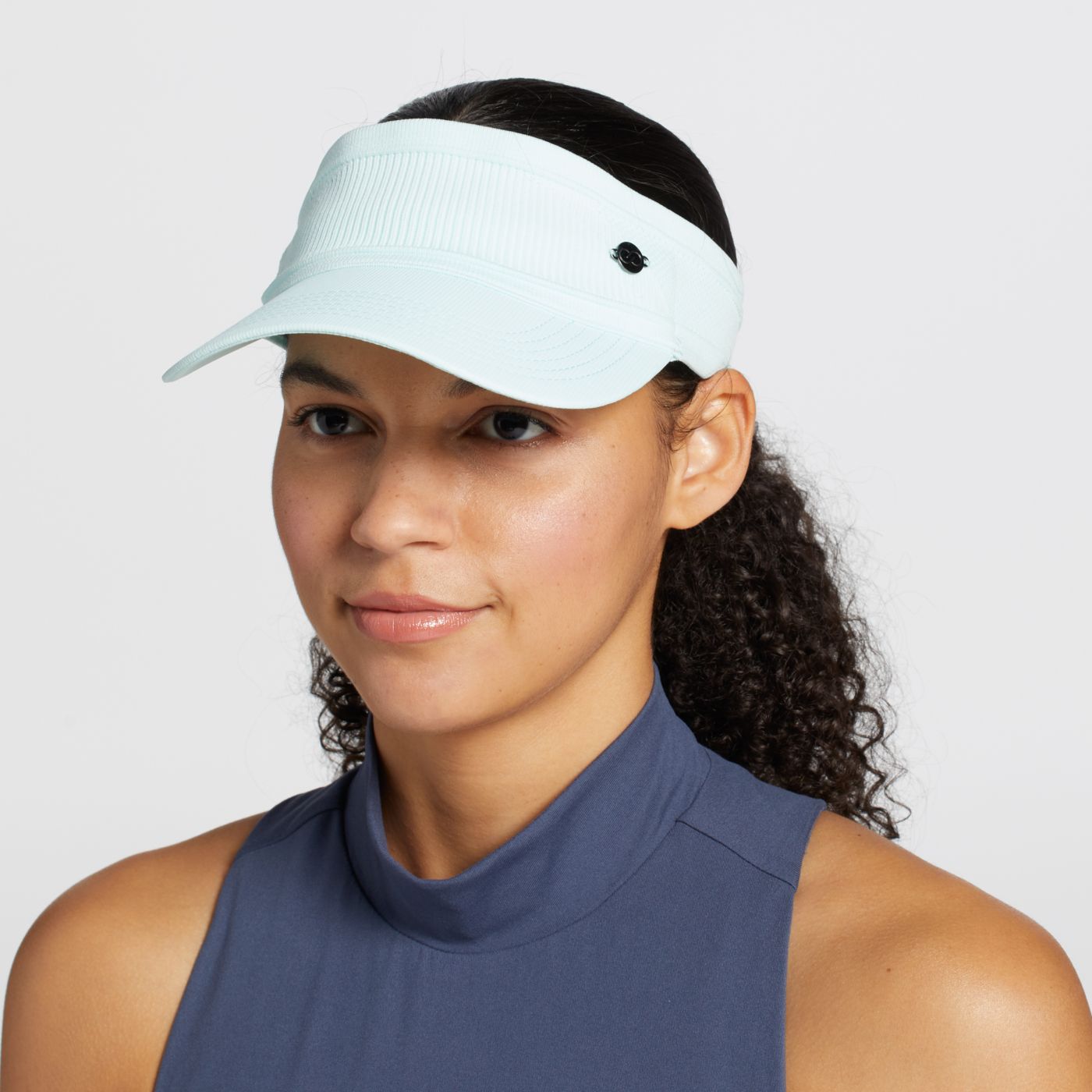 Blue golf visor deals