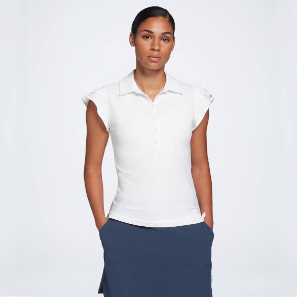 Calia Women's Golf Flutter Sleeve Polo product image