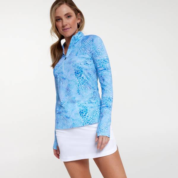 Women's Long Sleeve Quarter Zip Tennis Shirt  Shopping outfit, Golf  outfit, Women long sleeve