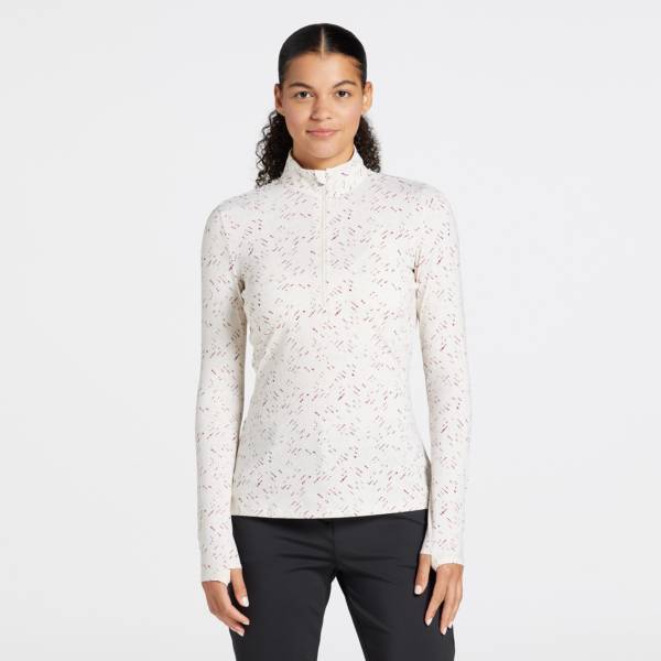 CALIA Women's UV Long Sleeve 1/2 Zip Golf Shirt Golf Galaxy