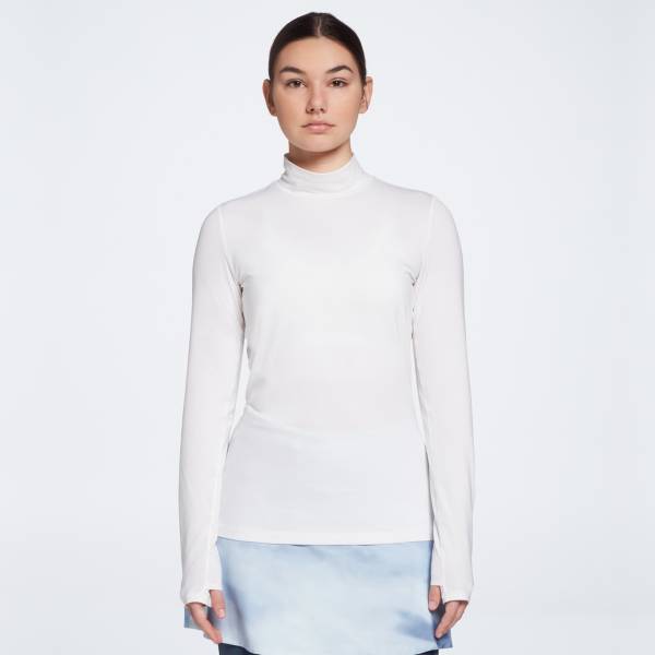 Womens mock clearance neck long sleeve