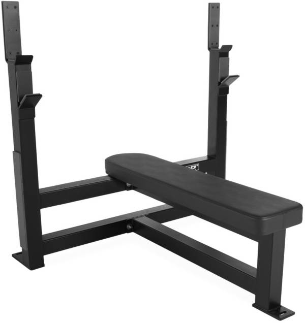 CAP Barbell Olympic Flat Bench with Uprights Dick s Sporting Goods