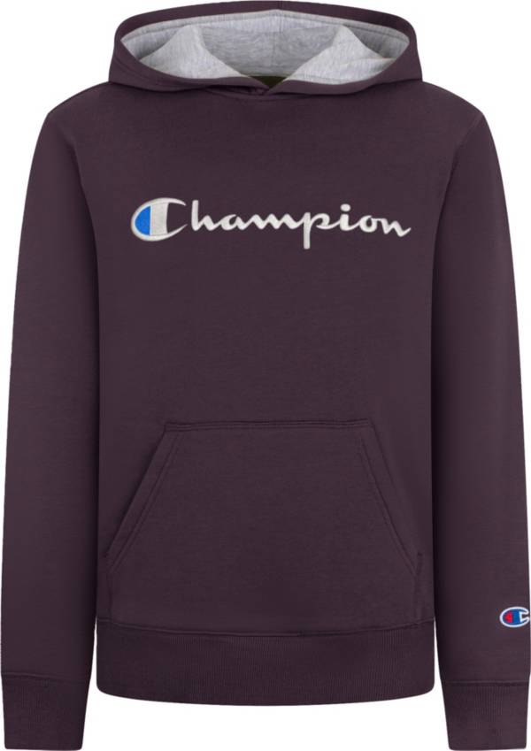 Champion Boys Embroidered Signature Fleece Pullover Hoodie, Sizes 8-20 