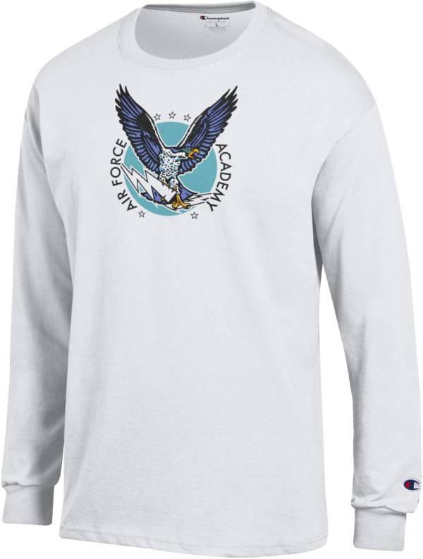 Champion Youth Air Force Falcons White Jersey Long-Sleeve T-Shirt product image