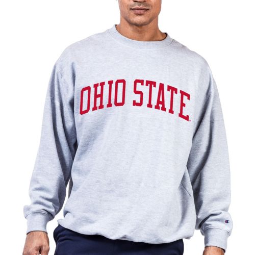 Champion Men's Ohio State Buckeyes Reverse Weave Crew Sweatshirt