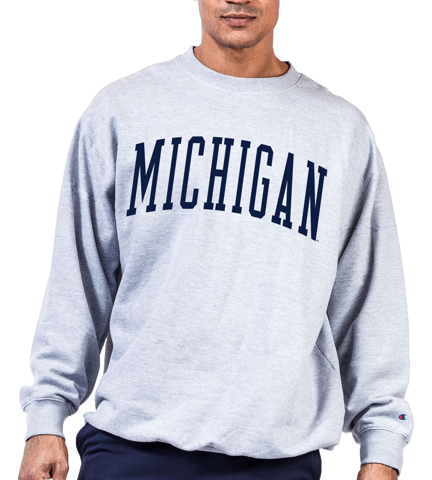 Champion university of michigan sweatshirt online