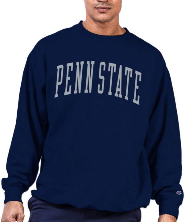 Champion Men s Big Tall Penn State Nittany Lions Blue Reverse Weave Crew Sweatshirt