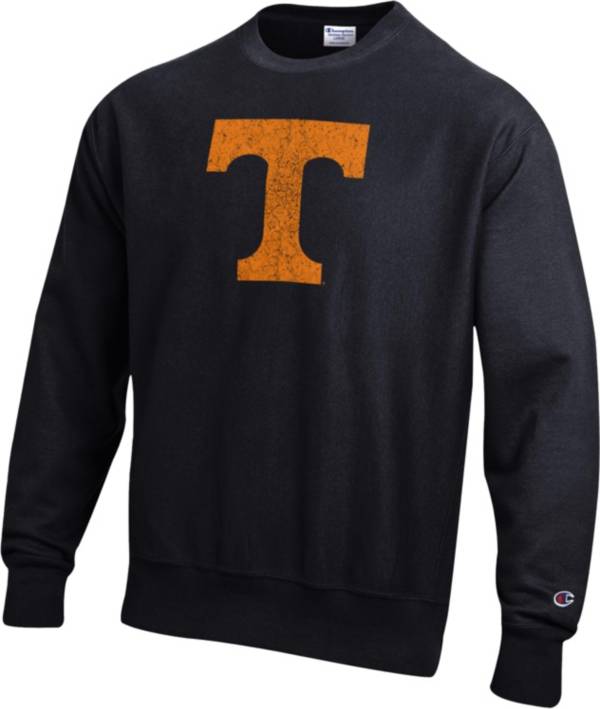 Champion Men's Tennessee Volunteers Black Reverse Weave Crew Sweatshirt product image