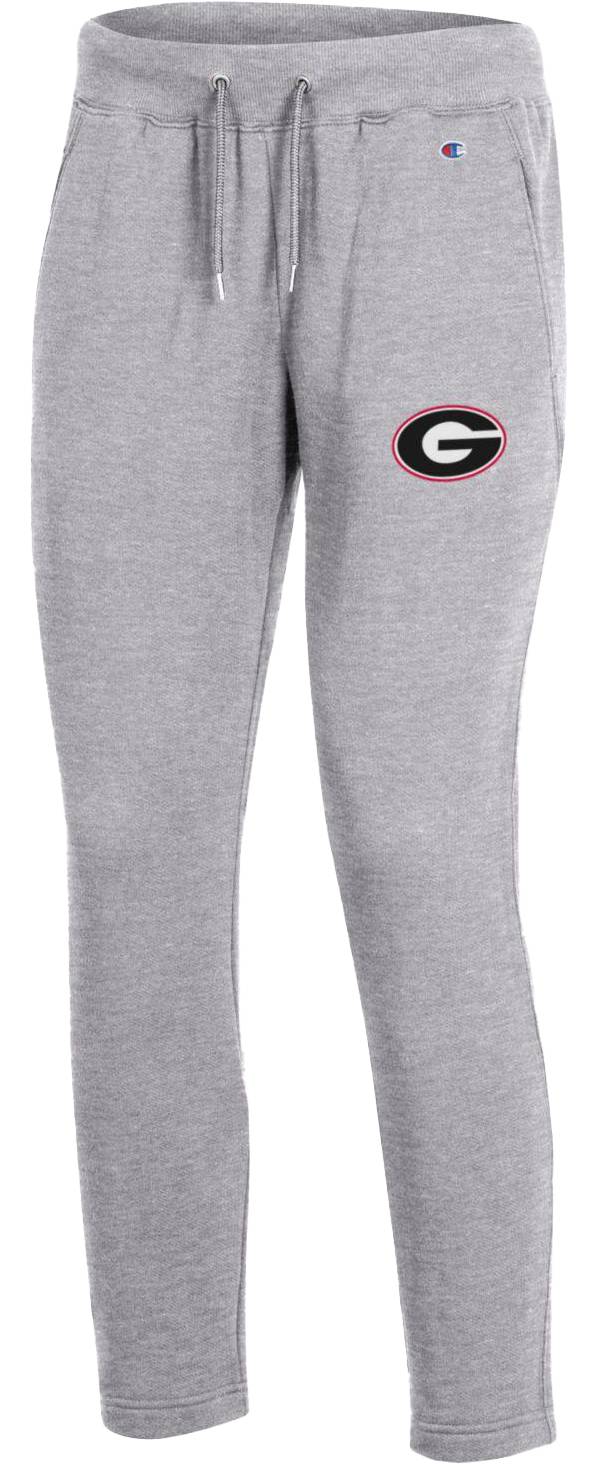Champion Women's Georgia Bulldogs Grey Fleece Pants product image